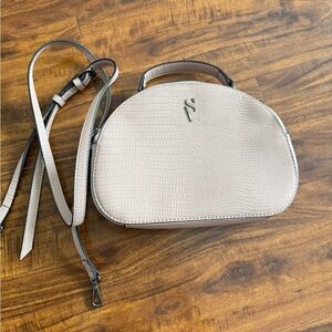 Simply Vera Vera Wang Crocodile-Embossed Crossbody Bag